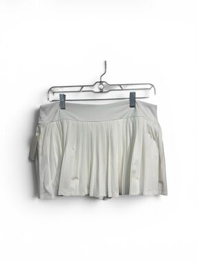 bp. White Athletic Skort with Clean Waistband
